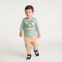 T-shirt manches longues motif koala pour bébé garçon