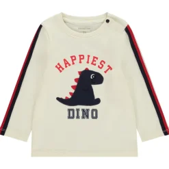 T-shirt manches longues patch dino pour bébé garçon