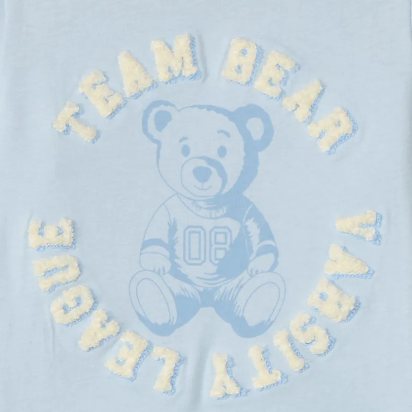 T-shirt manches longues print ourson pour bébé garçon