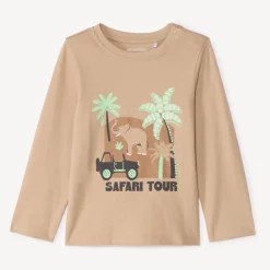 T-shirt manches longues printé pour bébé garçon