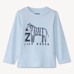 T-shirt manches longues print animal pour bébé garçon