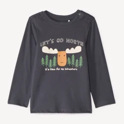 T-shirt manches longues printé pour bébé garçon
