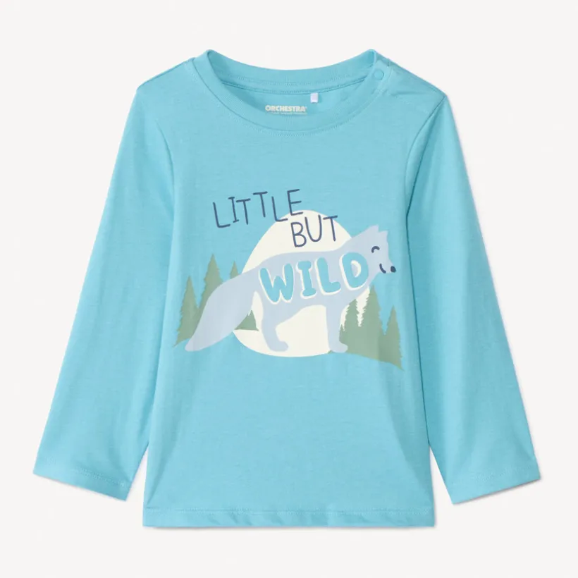 T-shirt manches longues printé pour bébé garçon