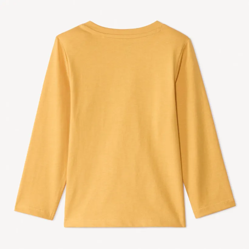 T-shirt manches longues print embossé pour bébé garçon