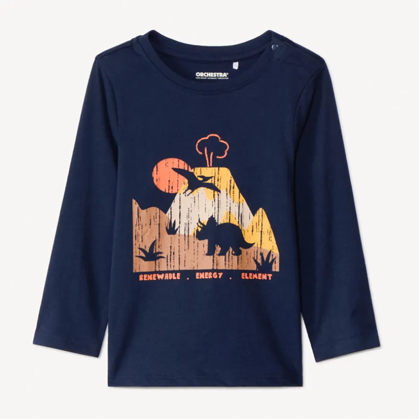 T-shirt manches longues printé pour bébé garçon