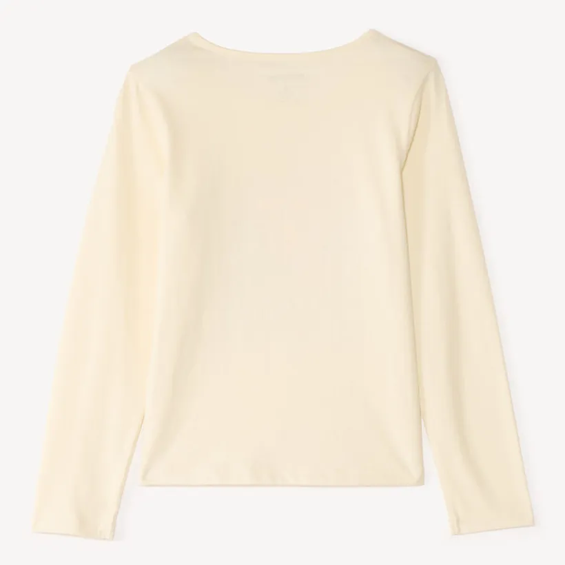 T-shirt manches longues print pailleté pour fille