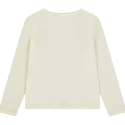 T-shirt manches longues print Capitale pour fille