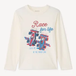 T-shirt manches longues printé pour garçon