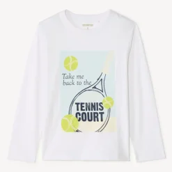 T-shirt manches longues printé pour garçon