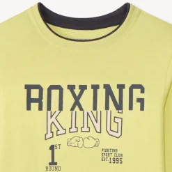 T-shirt manches longues printé pour garçon