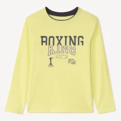 T-shirt manches longues printé pour garçon
