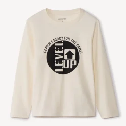 T-shirt manches longues printé pour garçon