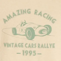 T-shirt manches longues print automobile pour garçon