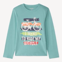 T-shirt manches longues printé pour garçon