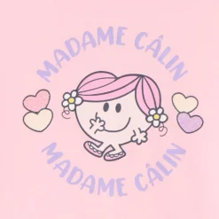 T-shirt manches longues print Madame Câlin pour bébé fille