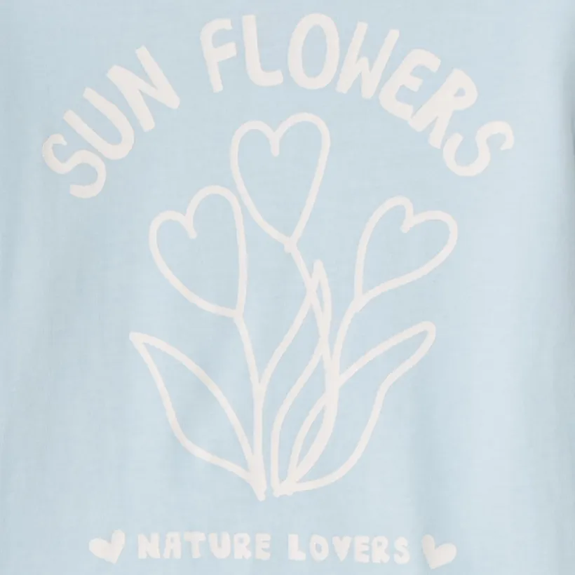 T-shirt manches longues printé pour bébé fille
