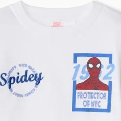 T-shirt manches longues uni Spider-Man Marvel pour garçon