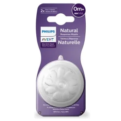 Tétine Natural Response débit lent - 0m+