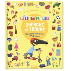 Une journée avec P'tit Loup - Cherche et trouve