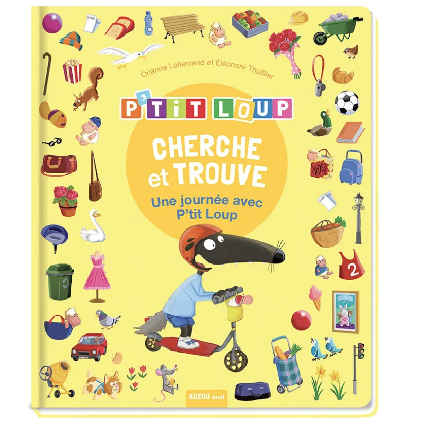 Une journée avec P'tit Loup - Cherche et trouve