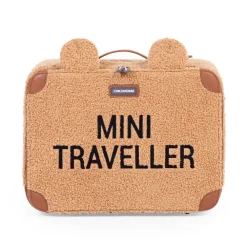 Valise Mini traveller Teddy Brun