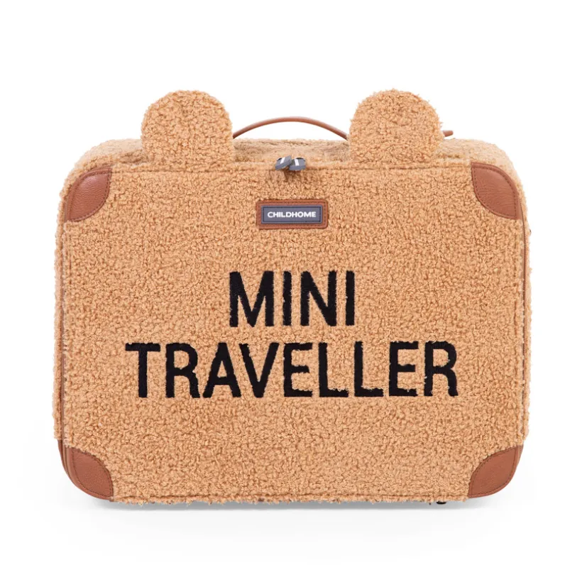 Valise Mini traveller Teddy Brun