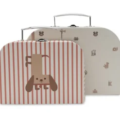 Valisettes à jouets - Animal Friends - Lot de 2 pcs