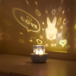 Veilleuse musicale sans fil avec projection Max le chien