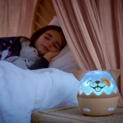 Veilleuse musicale sans fil avec projection Max le chien