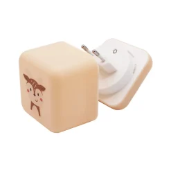 Veilleuse nomade 2 en 1 Cube B Finley le faon jaune
