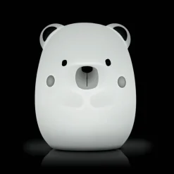 Veilleuse nounours en silicone grand modèle - Blanc