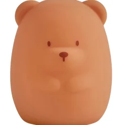 Veilleuse ours en silicone marron