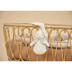 Veilleuse peluche Nomade Lapin Crème
