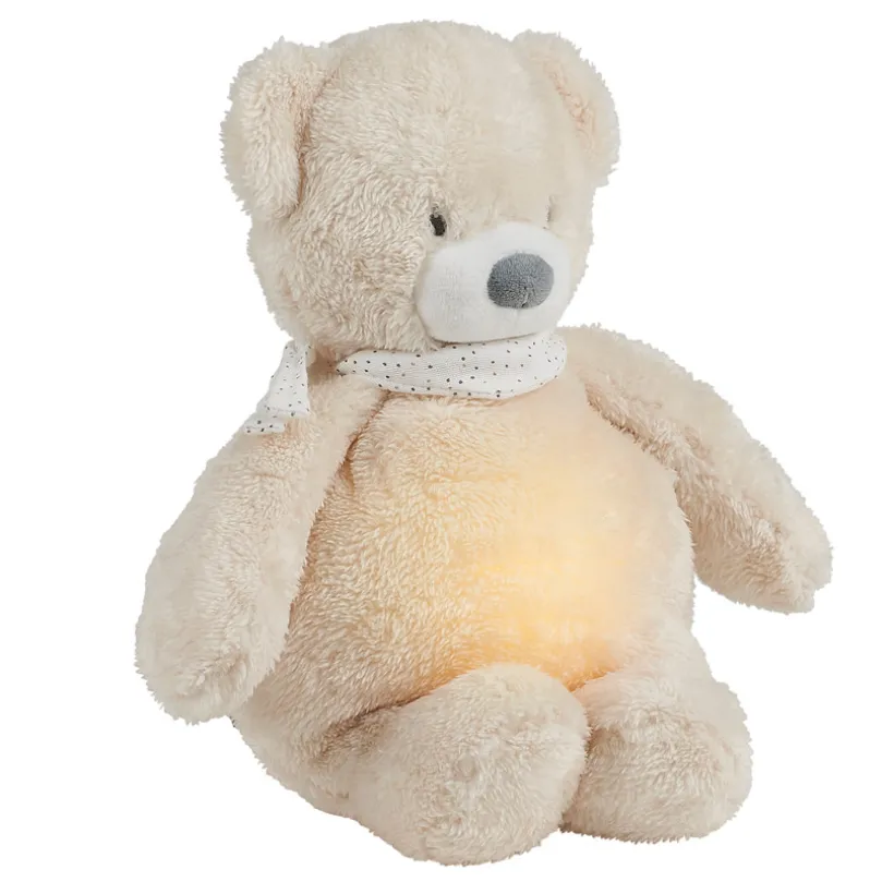 Veilleuse peluche Sleepy - Ours - beige