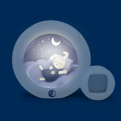 Veilleuse Réveil Kid'Sleep Moon blanc