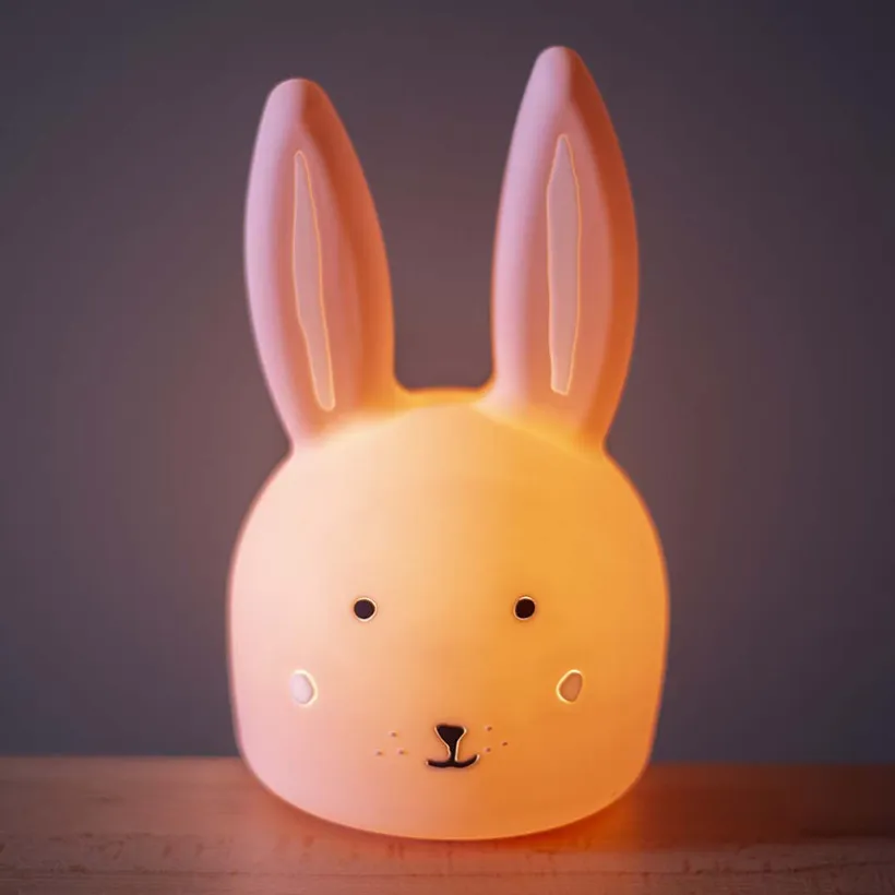 Veilleuse sans fil rechargeable Mrs Rabbit