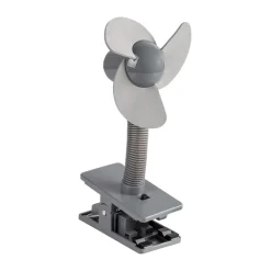 Ventilateur nomade pour poussette gris
