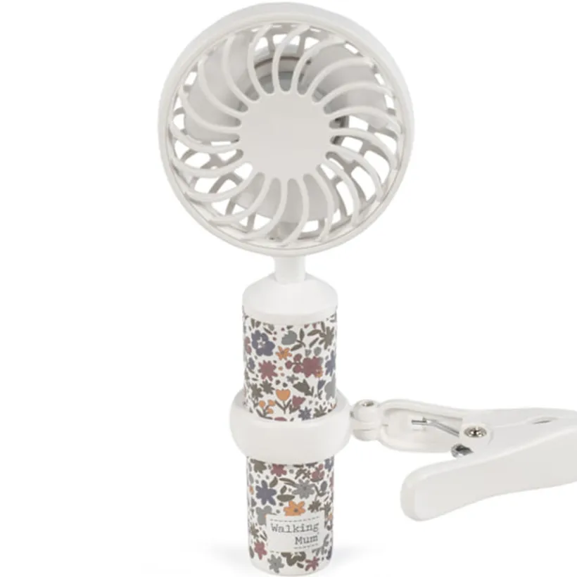 Ventilateur pour poussette Fleurs