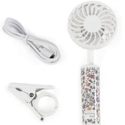 Ventilateur pour poussette Fleurs