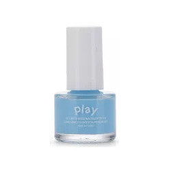 Vernis à ongle lavable à l'eau bleu