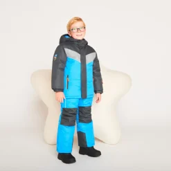 Veste de ski waterproof à capuche pour garçon