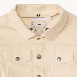 Veste en jean à capuche amovible pour bébé garçon
