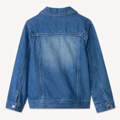 Veste en jean effet délavé pour garçon
