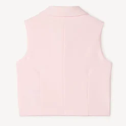 Veste sans manches style blazer pour fille