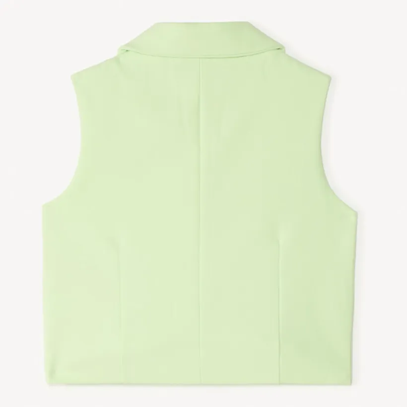 Veste sans manches style blazer pour fille