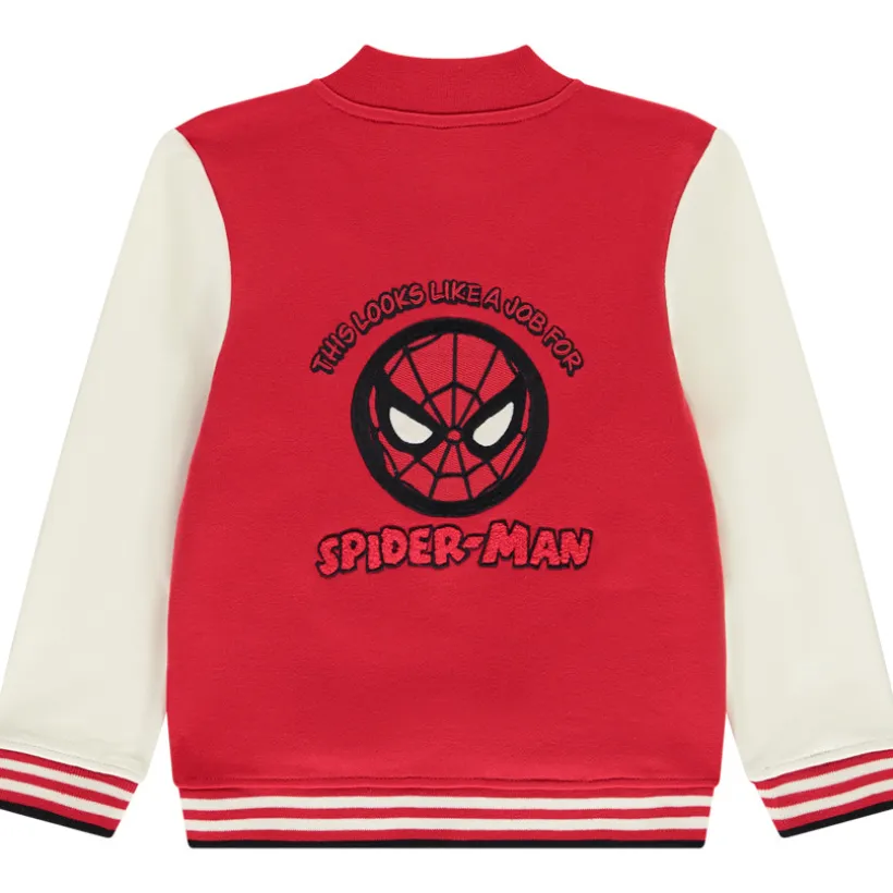 Veste teddy en molleton Spider-Man Marvel pour garçon