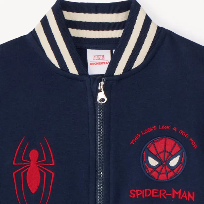 Veste teddy oversize Spider-Man Marvel pour garçon