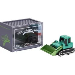 Véhicule miniature à friction Bulldozer turquoise
