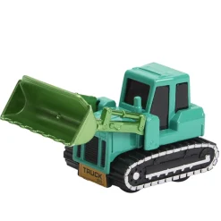 Véhicule miniature à friction Bulldozer turquoise