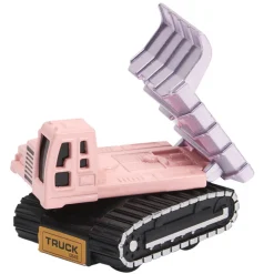 Véhicule miniature à friction Tracteur rose/noir